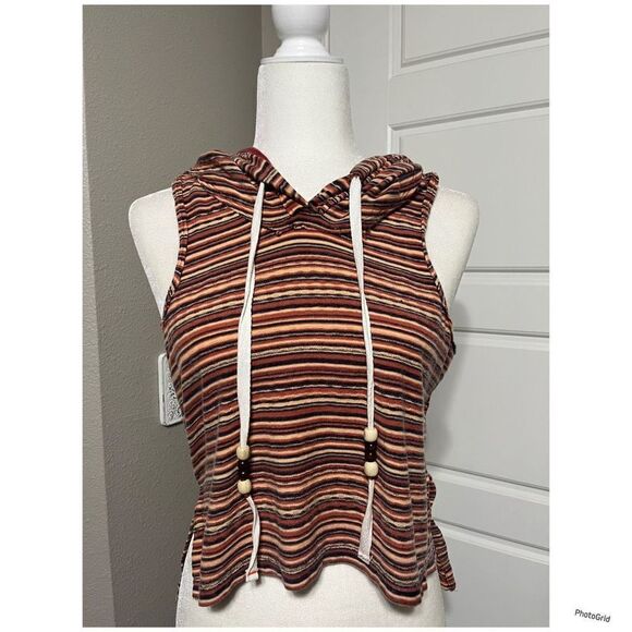 Free People On Fire Hoodie Tank - Picture 2 of 3